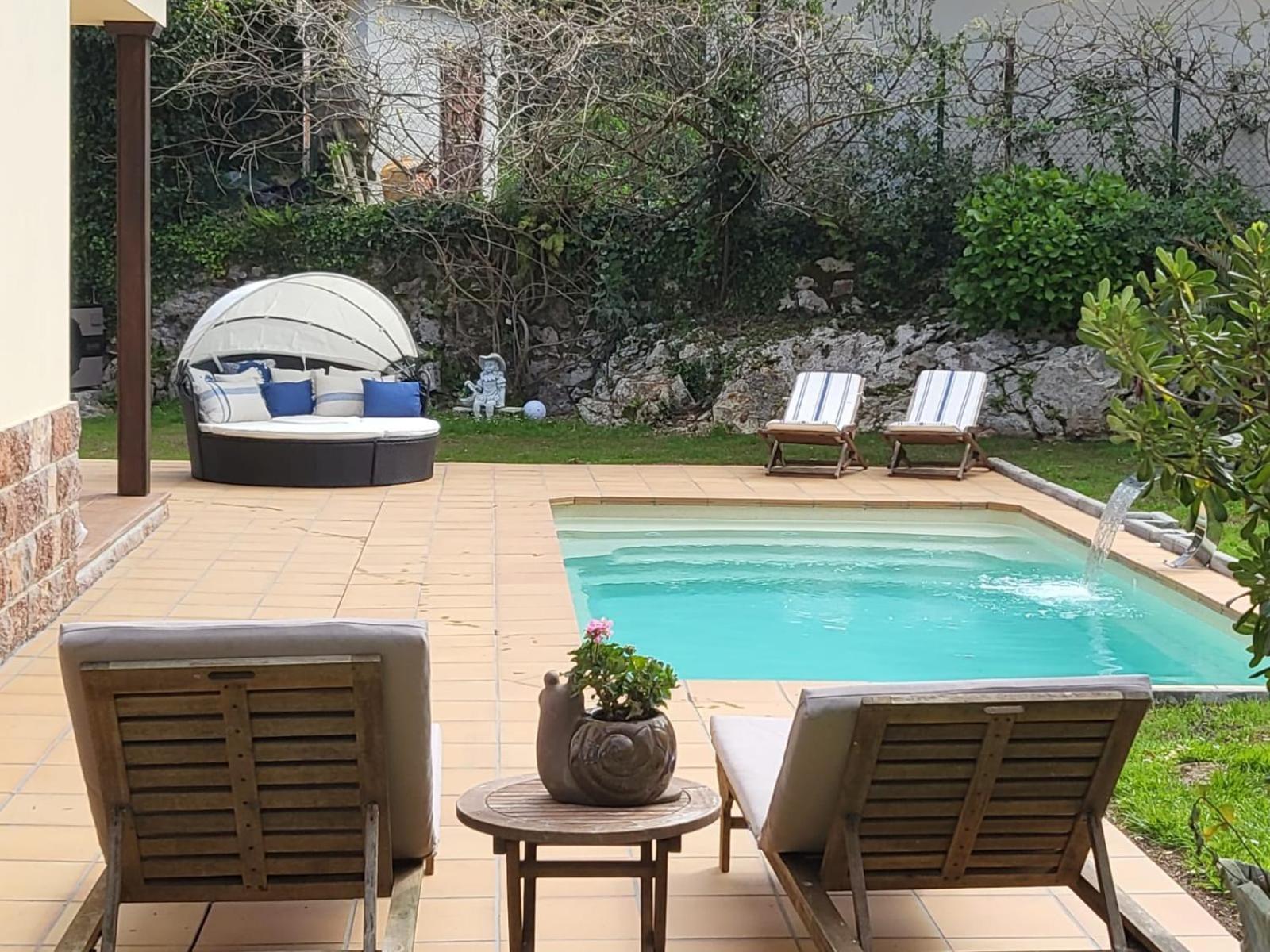 Casa Frente A Los Bufones De Pria Villa Llames de Pría Rom bilde