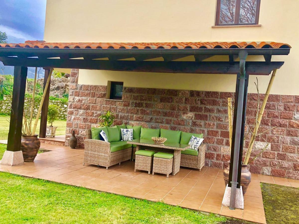 Casa Frente A Los Bufones De Pria Villa Llames de Pría Eksteriør bilde