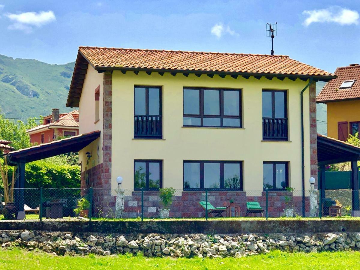 Casa Frente A Los Bufones De Pria Villa Llames de Pría Eksteriør bilde