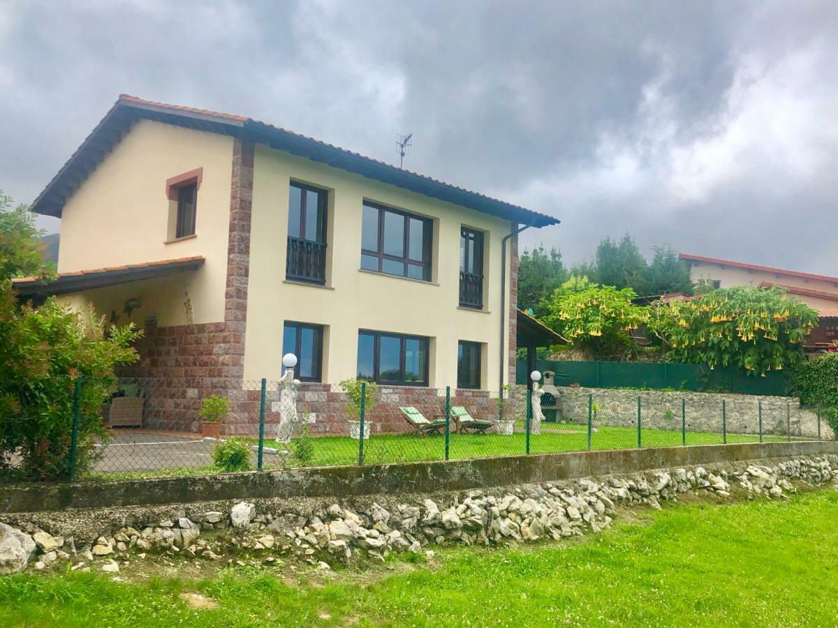 Casa Frente A Los Bufones De Pria Villa Llames de Pría Eksteriør bilde