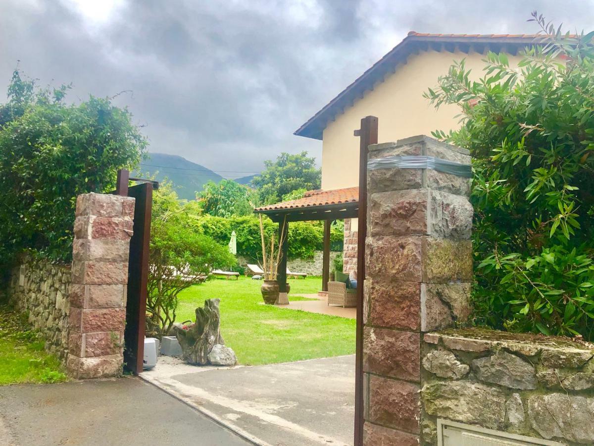 Casa Frente A Los Bufones De Pria Villa Llames de Pría Eksteriør bilde
