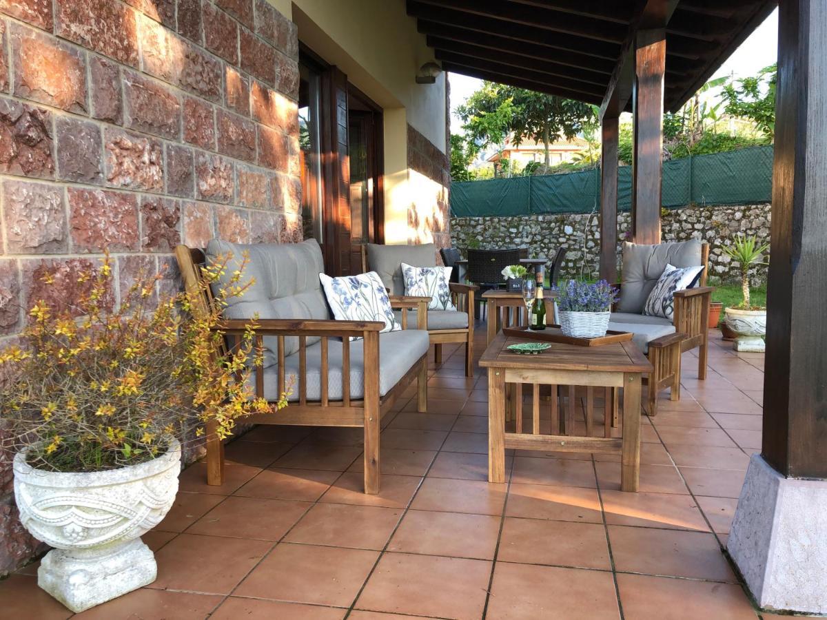 Casa Frente A Los Bufones De Pria Villa Llames de Pría Eksteriør bilde